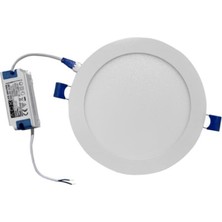 Ack AP01-00630 6500K Beyaz 6W Beyaz Kasa Sıva Altı Yuvarlak LED Panel