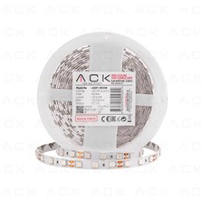 Ack AS01-00300 14.4W 12V 3000K Günışığı Üç Çipli 60 Ledli Silikonsuz Şerit LED