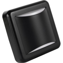Ack AH07-05101 3000K Günışığı 4W Siyah Kasa IP44 LED Duvar Apliği