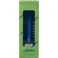 Ronia Ahşap Freze Bıçağı 07B-12738008 Rulmanlı Kenar Temizleme Freze Ucu Sap 8 mm