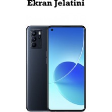 Rova Oppo Reno 6 Z Uyumlu Ön Body Şeffaf Ultra Ekran Koruyucu Nano Jelatin