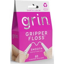 Grin Gripper Floss Smooth Tutamaçlı Diş Ipi 60 Adet