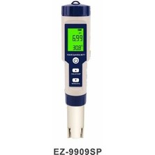 Ayt Noyafa EZ-9909 5 In 1 Su Kalite Test Cihazı Ph Tds Ec Tuz Sıcaklık Ölçer