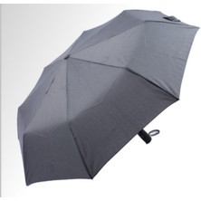 Es Dekor Desenli Otomatik Açma Kapatma Şemsiye Çizgili Yaşam Ponchi Kumaş 8 Telli Yarı Fiber Kısa 1 Adet