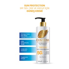 Cosmess 50 Spf Güneş Koruyucu - Yüz Ve Vücut Koruyucu 100 Ml - Suness