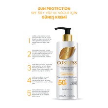 Cosmess 50 Spf Güneş Koruyucu - Yüz Ve Vücut Koruyucu 100 Ml - Suness