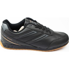 Kinetix 101785537 Blande Pu 4pr Siyah Erkek Sneaker