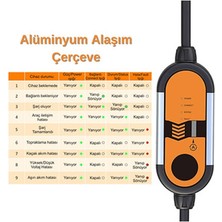 Feyree Feyreee Ev Prizi Elektrikli Araç Şarj Cihazı - 3.5 Kw - Tip 2 - Taşınabilir Şarj Cihazı