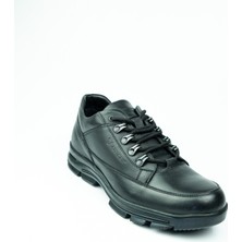 Voyager Voyager 4338 Siyah Cilt Deri Erkek Günlük Ayakkabı