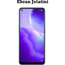 Rova Oppo Reno 5 Z Uyumlu Ön Body Şeffaf Ultra Ekran Koruyucu Nano Jelatin