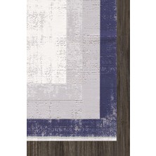 Artemis Halı Murano 01359c Krem Lacivert Çerçeve Desen Yün Halı