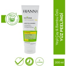 Bianna Yüz Peelingi C Vitaminli Yeşil ÇaylıBambulu 200ml