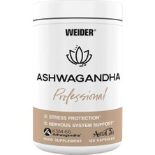 Weider Ashwagan*dha KSM66 Profesional Complex 600 Mg – 120 Caps