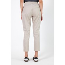 Vena Kadın Alian Taş Beli Lastikli Gabardin Pantolon