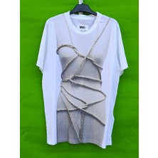 Maison Margiela Tasarım T-Shirt M Beden S62GD0106