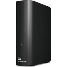 Wd Elements 12TB 3,5 Inc USB 3.0 Taşınabilir Disk WDBWLG0120HBK