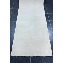 Merinos Leaf Kaymaz Taban Rölyef Krem Halı