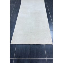 Merinos Leaf Kaymaz Taban Rölyef Krem Halı