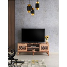Venüs 130 cm Hasırlı  Tv Sehpası