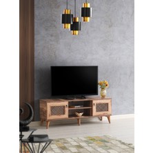 Venüs 130 cm Hasırlı  Tv Sehpası