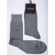 Pierre Cardin Bambu 6'lı  Uzun Soket Çorap 491- Pc Gri
