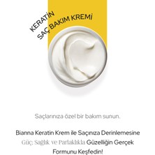 Bianna Saç Bakım Kremi Keratin Güçlendiren ve Yenileyen Saç Bakım Kremi - 500 ml