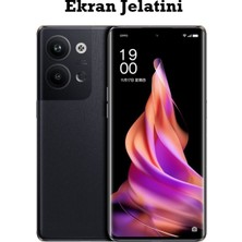 Rova Oppo Reno9 Pro Uyumlu Ön Body Şeffaf Ultra Ekran Koruyucu Nano Jelatin