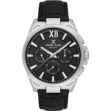 Danıel Kleın DK101-DKE.1.10650-1 Siyah Deri Kordon Erkek Kol Saati