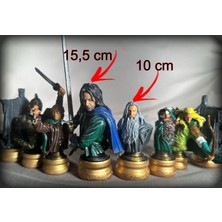 Mitty Collectibles Yüzüklerin Efendisi Yüzük Kardeşliği Set 8 Adet Figür