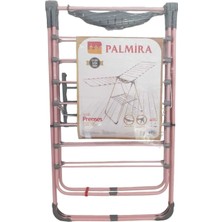 Palmira Prenses Pembe-Gri Sepetli Kurutmalık