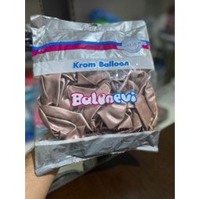 Balonevi 50'li Rose Gold Krom Balon