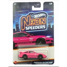 Hot Wheels 2024 Yeni Uzun Kart Serisi Neon Speeders Porsche 911 Gt3 Cup Oyuncak Araba Koleksiyon Model