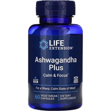 Life Extension Ashw Agandha Plus 60 Vegetarian Capsules