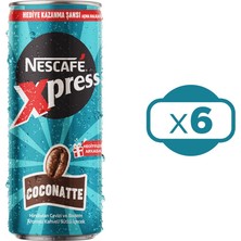 Nescafe Xpress Coconatte Soğuk Kahve 250ML x 6 Adet