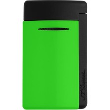 S.t. Dupont Minijet Lacquered Neon Yeşil Puro Çakmağı 10872
