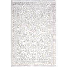 Artemis Halı Vanessa 06151c Krem Retro Motifli Yün Halı
