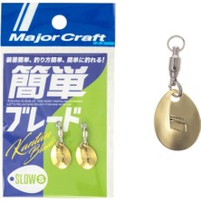 Major Craft Kantan Blade Kaşık Slow 2.8cm Small #01 Gold