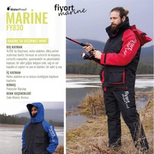 Fiyord Marine FY830 Mont FY831 Pantolon Balıkçı Alt Üst Takımı Kırmızı