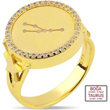 Kuyumcudükkanı Kuyumcudukkanı Zirkontaşlı"boğa Burcu"yüzük