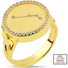 Kuyumcudükkanı Kuyumcudukkanı Zirkontaşlı"koç Burcu"yüzük