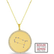 Kuyumcudükkanı Kuyumcudukkanı Zirkontaşlı"ikizler Burcu"kolye