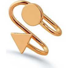 Kuyumcudükkanı Kuyumcudukkani Ay Yıldız Modelli Trend"ear Cuff"küpe