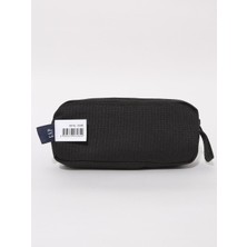 Gap Cepli Bölme Kalem Çantası Siyah 03485