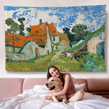 Harita Sepeti Vincent Willem Van Gogh - Auvers-Sur-Oise'daki Sokak Duvar ÖRTÜSÜ-7159