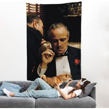 Harita Sepeti Godfather Film Duvar ÖRTÜSÜ-7704