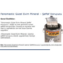 Jotun Fenomastic Güzel Evim Mineral Şeffaf Koruyucu 0,9 Lt