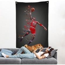Harita Sepeti Michael Jordan Duvar ÖRTÜSÜ-7730