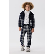 Beverly Hills Polo Club Erkek Çocuk Ekose Pantolon Renkli Modern Kesim Yumuşak Doku 6 Yaş