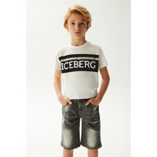 Iceberg Bg Store Erkek Çocuk Siyah Şort