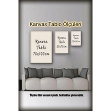 Dropcek LED Işıklı Atatürk ve Türkiye Haritası Kanvas Tablo